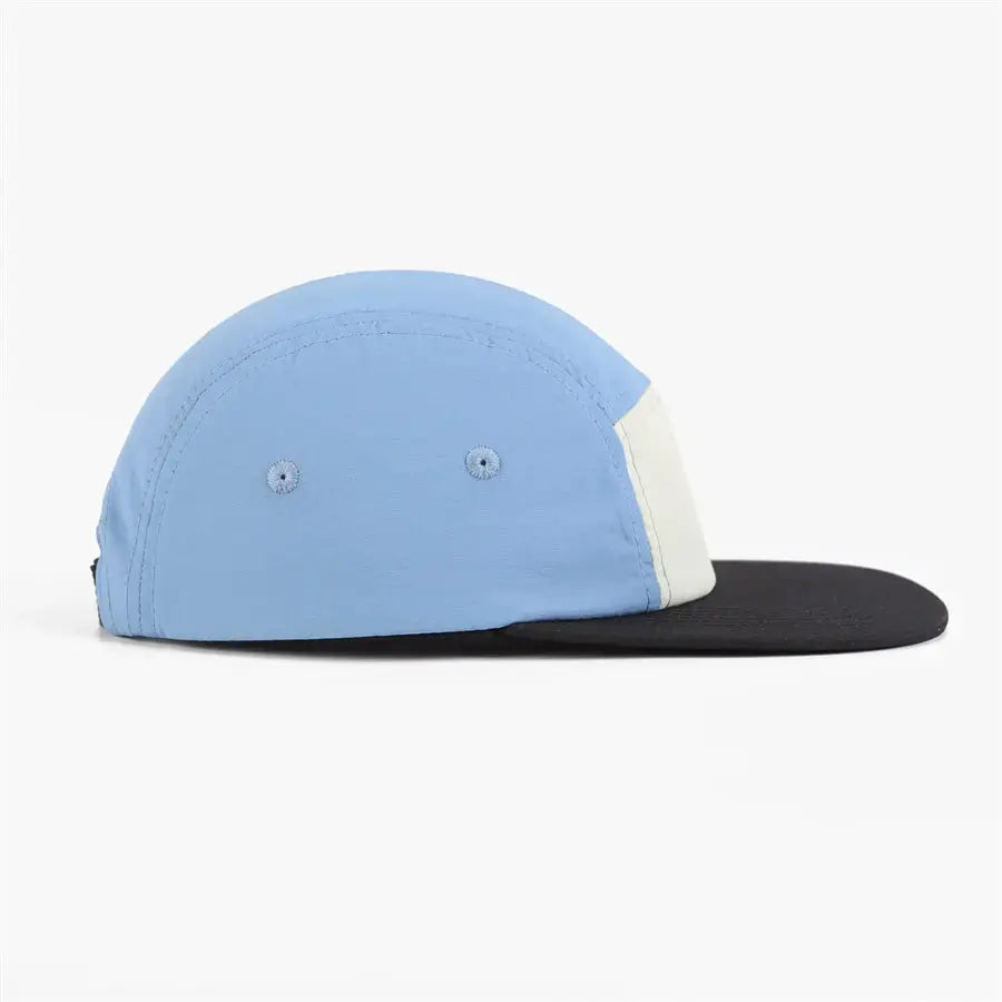 Blank Low Profile Mixed Color Nylon Camper Cap - 6713