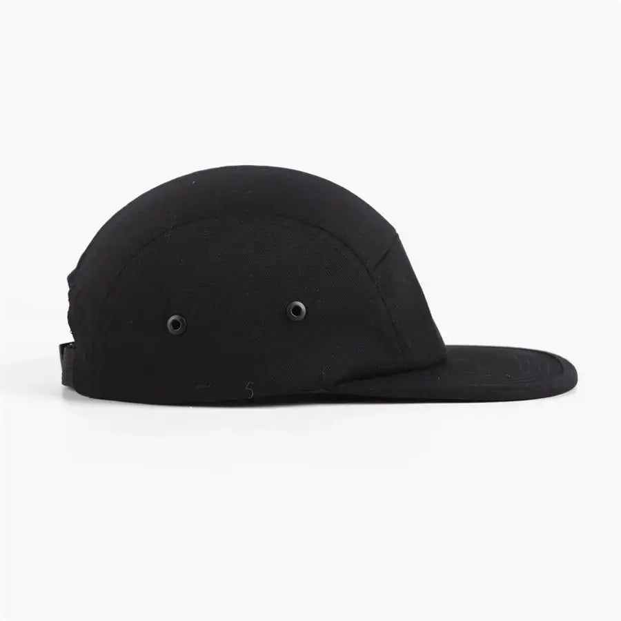 Blank Flat Bill 5 Panel Cotton Twill Camper Hat - 6714