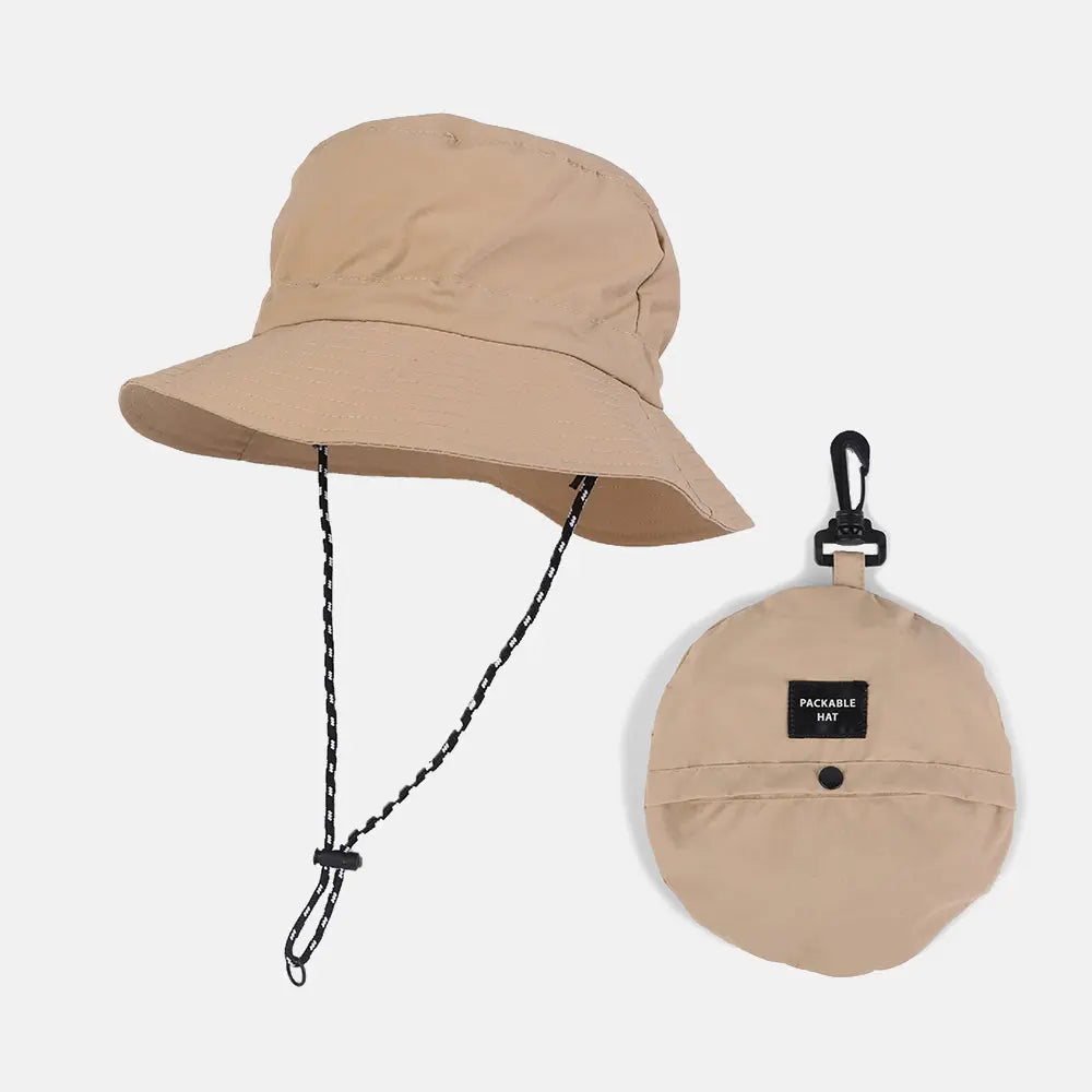 Blank Packable Water Repellent Bucket Hat - 128Â | Wholesale Blank Hats