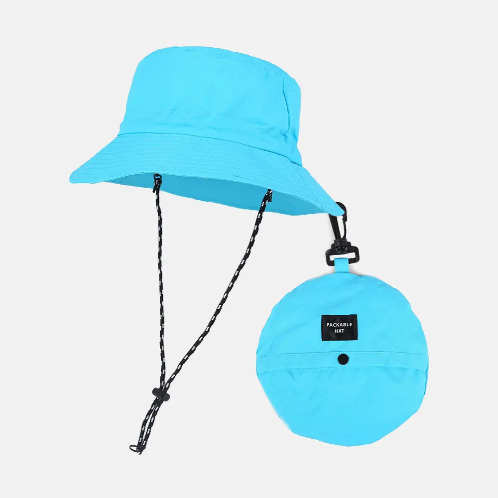 Blank Packable Water Repellent Bucket Hat - 128Â | Wholesale Blank Hats