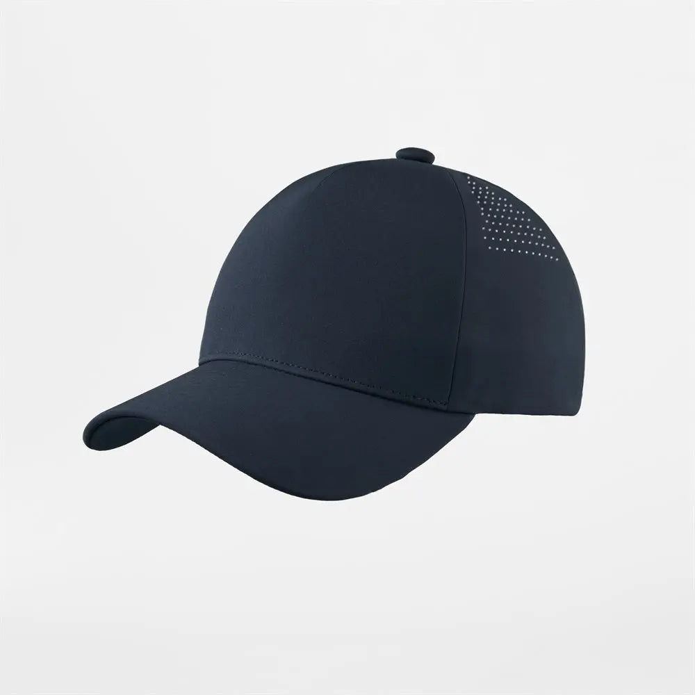 Blank Seamless 5 Panel Perforated Performance Snapback Hat Wholesale