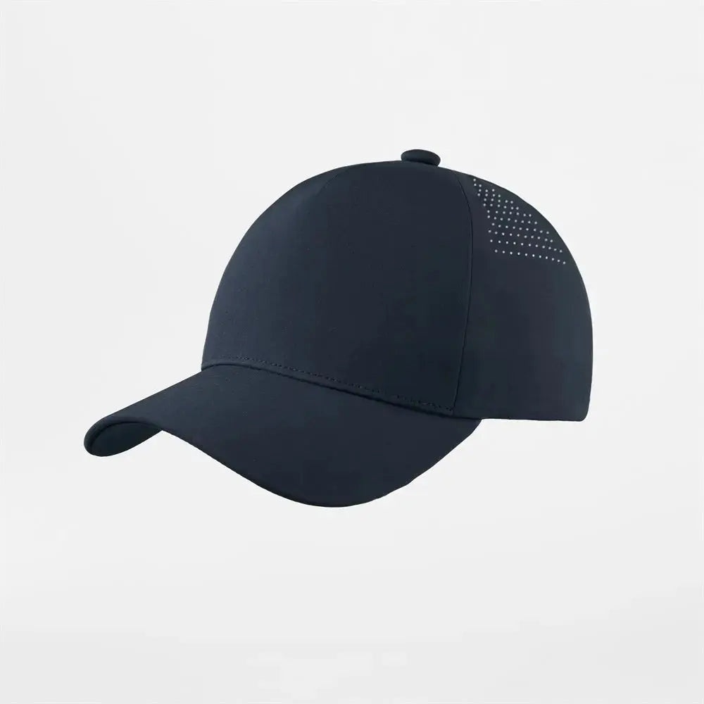 Blank Seamless 5 Panel Perforated Performance Snapback Hat Wholesale