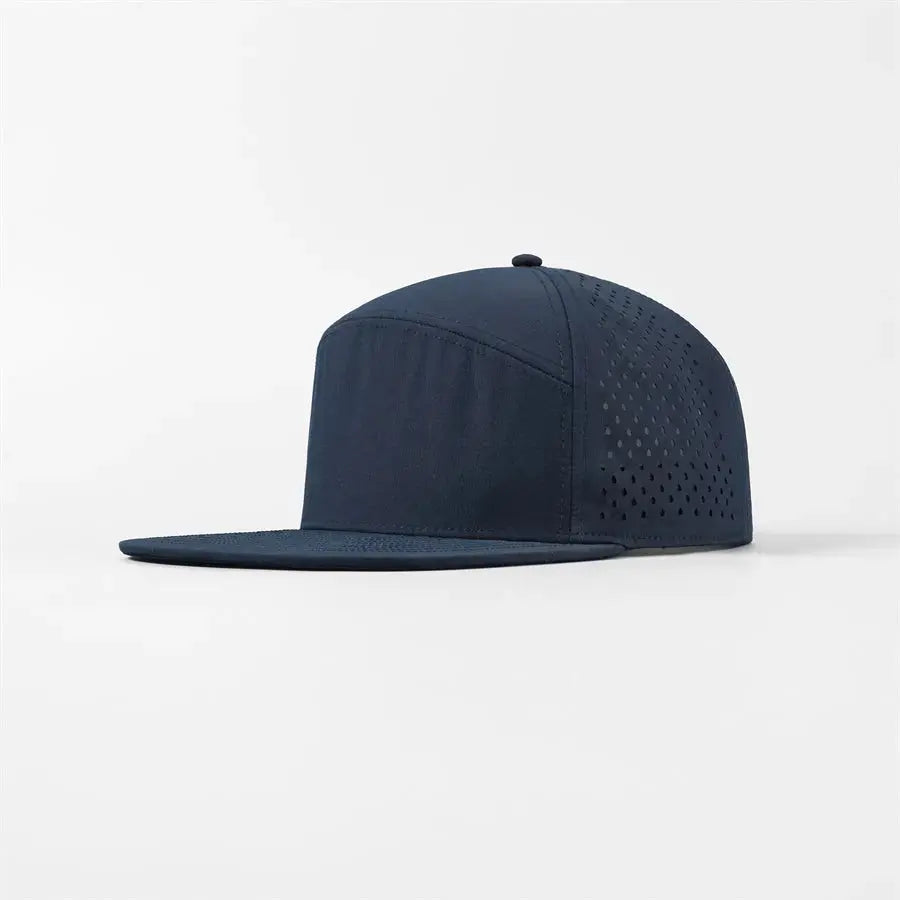 Blank Perforated Water Repellent Performance Snapback Golf Hat Wholesale - 6023