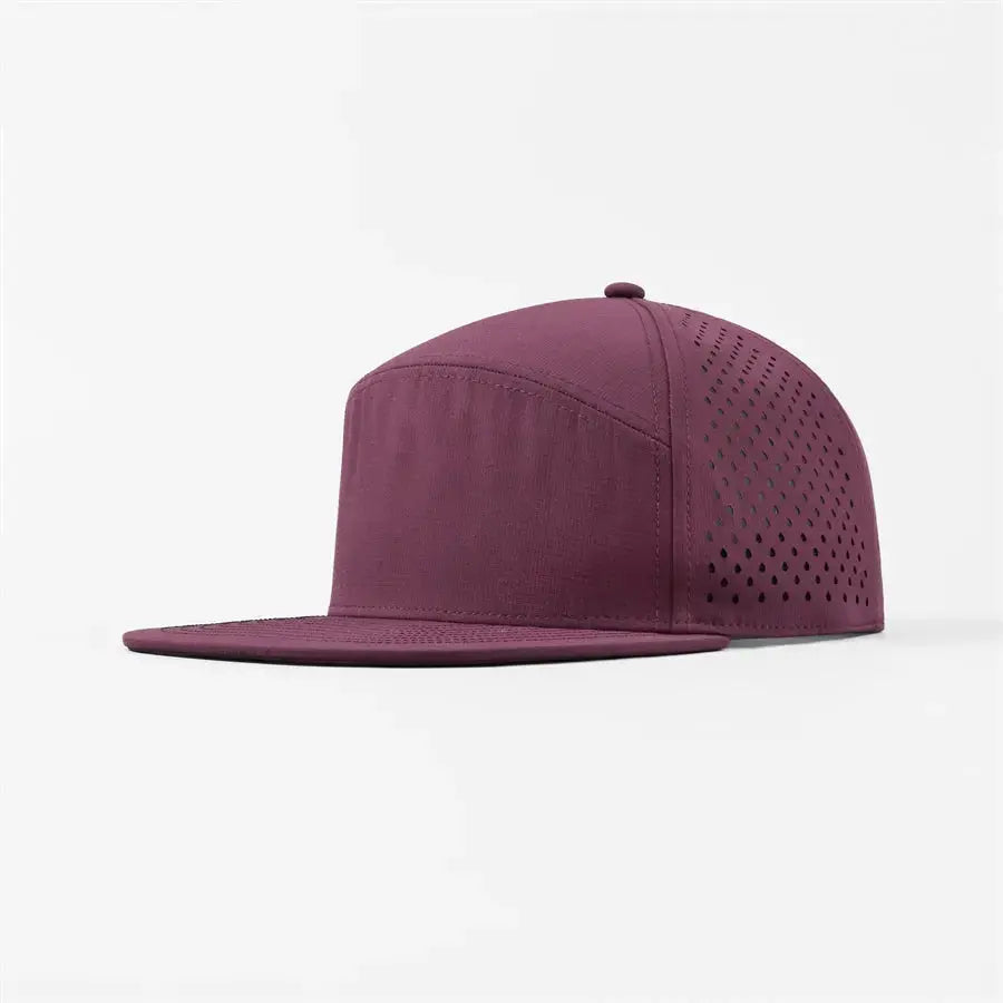 Blank Perforated Water Repellent Performance Snapback Golf Hat Wholesale - 6023