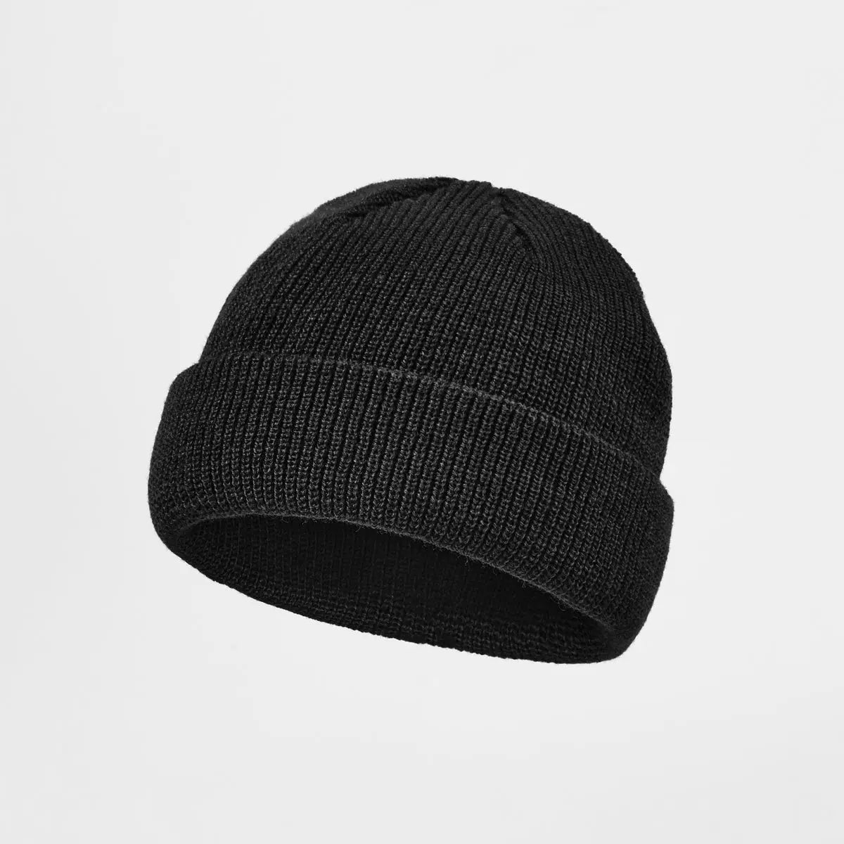 Blank Recycled Knit Cuffed Fisherman Beanie Wholesale - 1195