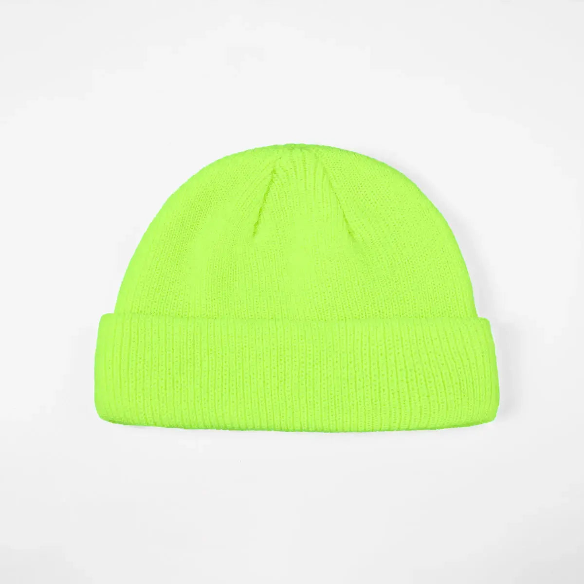 Blank Recycled Knit Cuffed Fisherman Beanie Wholesale - 1195