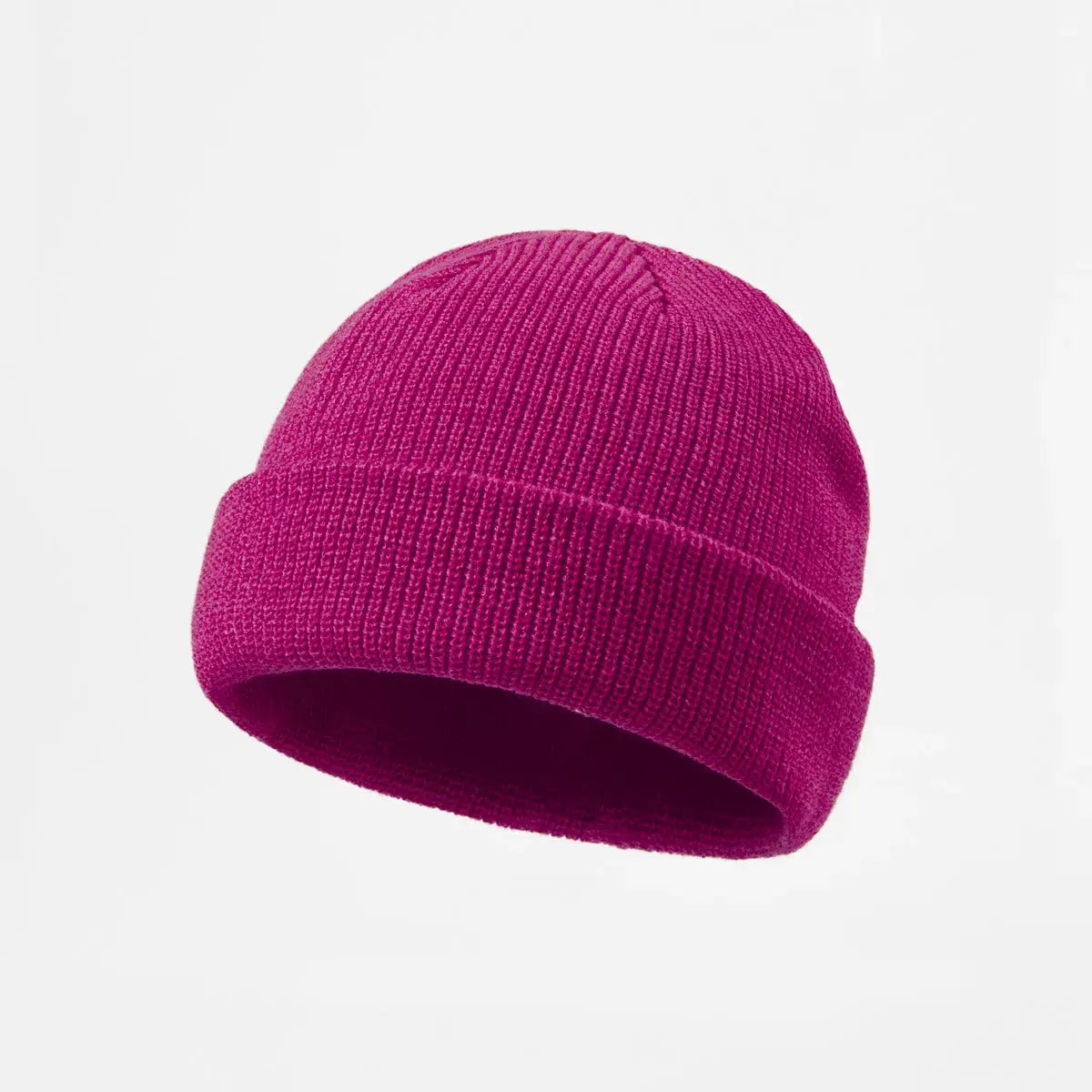 Blank Recycled Knit Cuffed Fisherman Beanie Wholesale - 1195