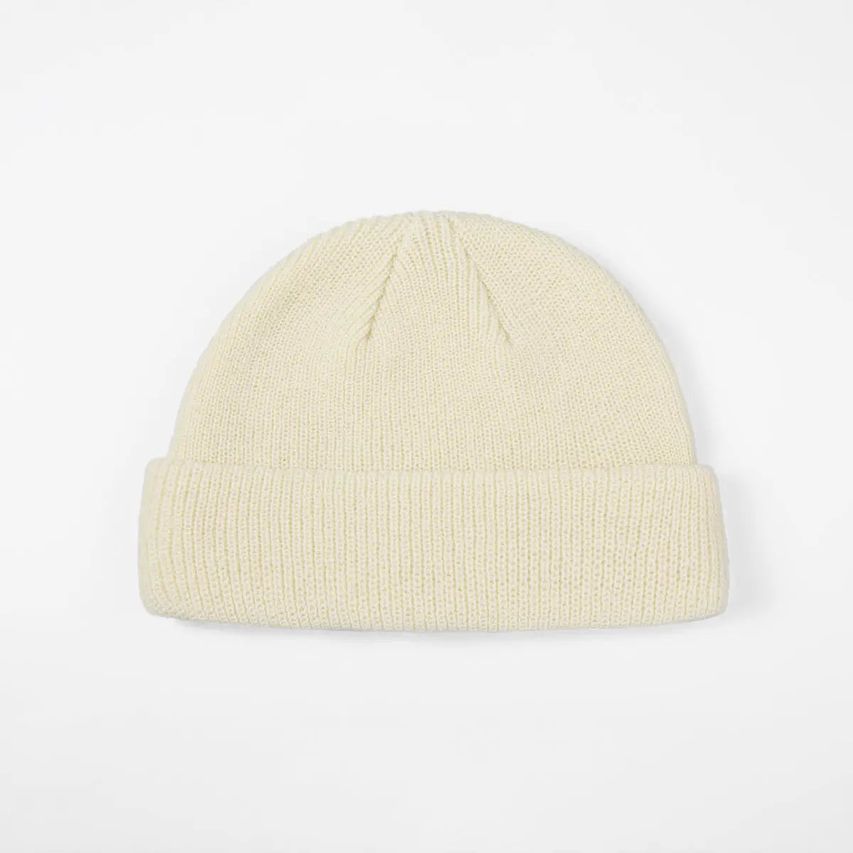 Blank Recycled Knit Cuffed Fisherman Beanie Wholesale - 1195