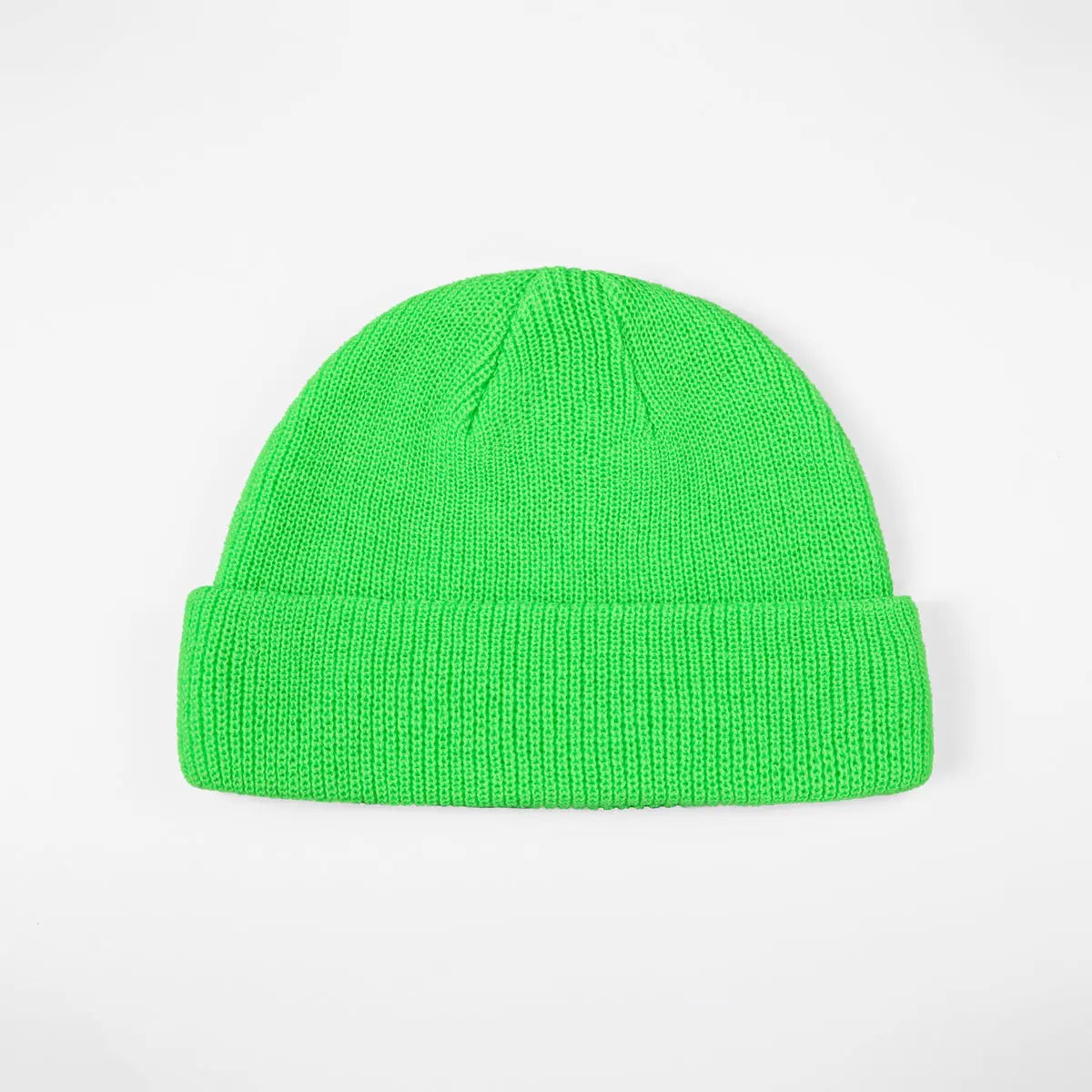 Blank Recycled Knit Cuffed Fisherman Beanie Wholesale - 1195