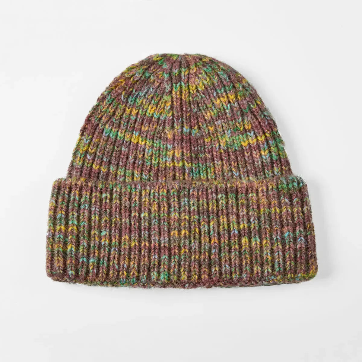 Blank Cuffed Mohair Blend Beanie Wholesale - 1265