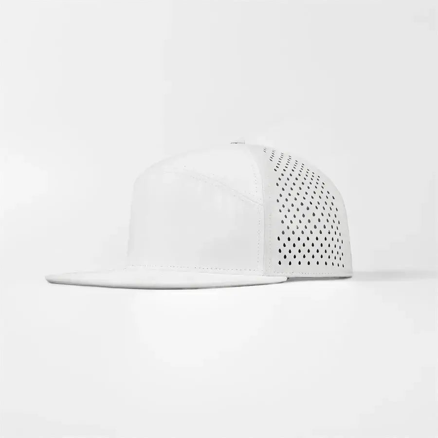 Blank Perforated Water Repellent Performance Snapback Golf Hat Wholesale - 6023