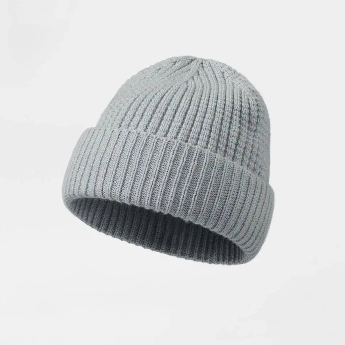 Blank Wool Waffle Knit Beanie Wholesale - 1263