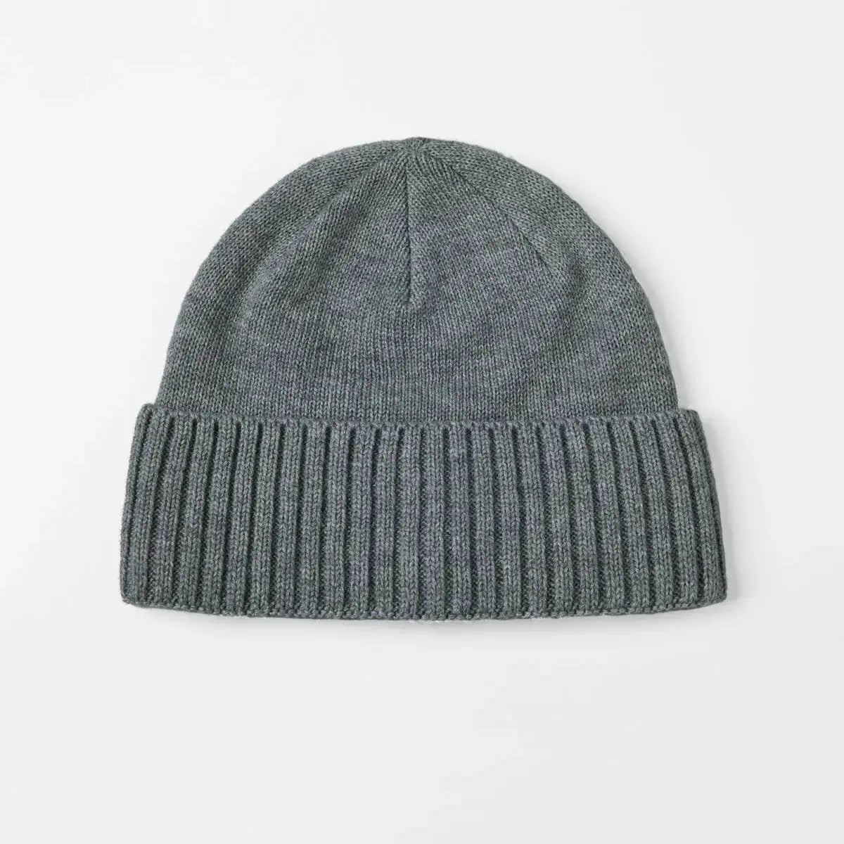 Blank Classic Ribbed Knit Wool Beanie Wholesale - 1188