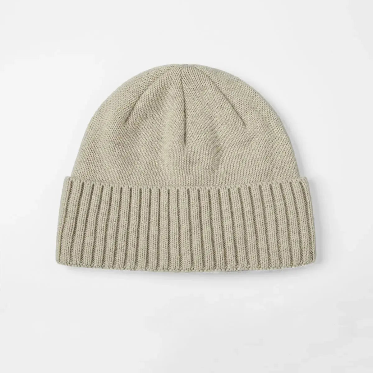 Blank Classic Ribbed Knit Wool Beanie Wholesale - 1188