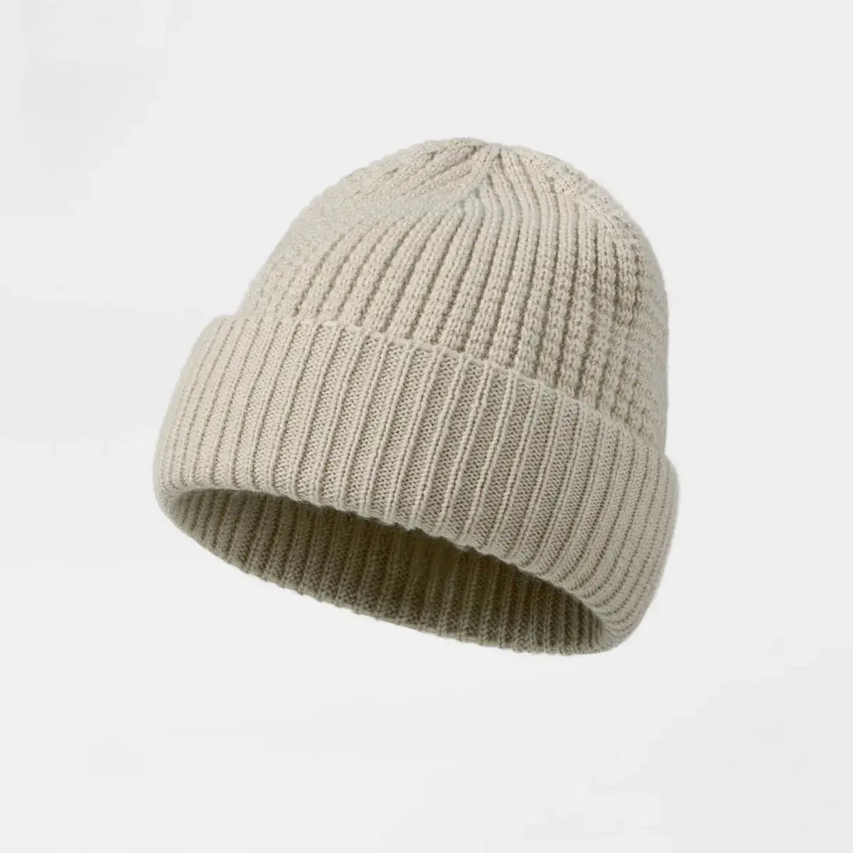 Blank Wool Waffle Knit Beanie Wholesale - 1263