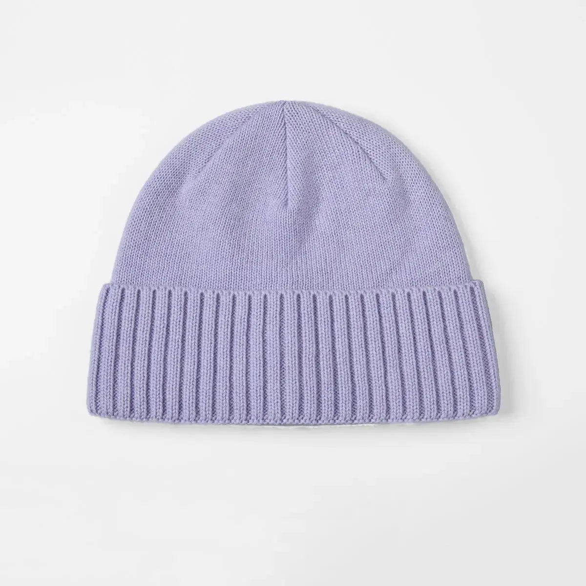 Blank Classic Ribbed Knit Wool Beanie Wholesale - 1188