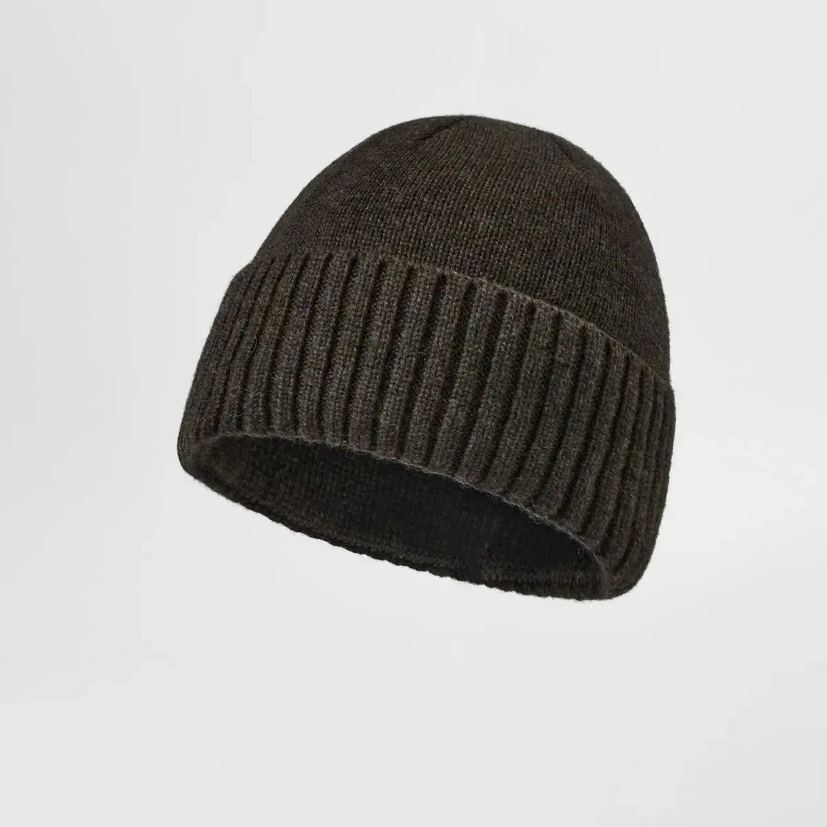 Blank Classic Ribbed Knit Wool Beanie Wholesale - 1188