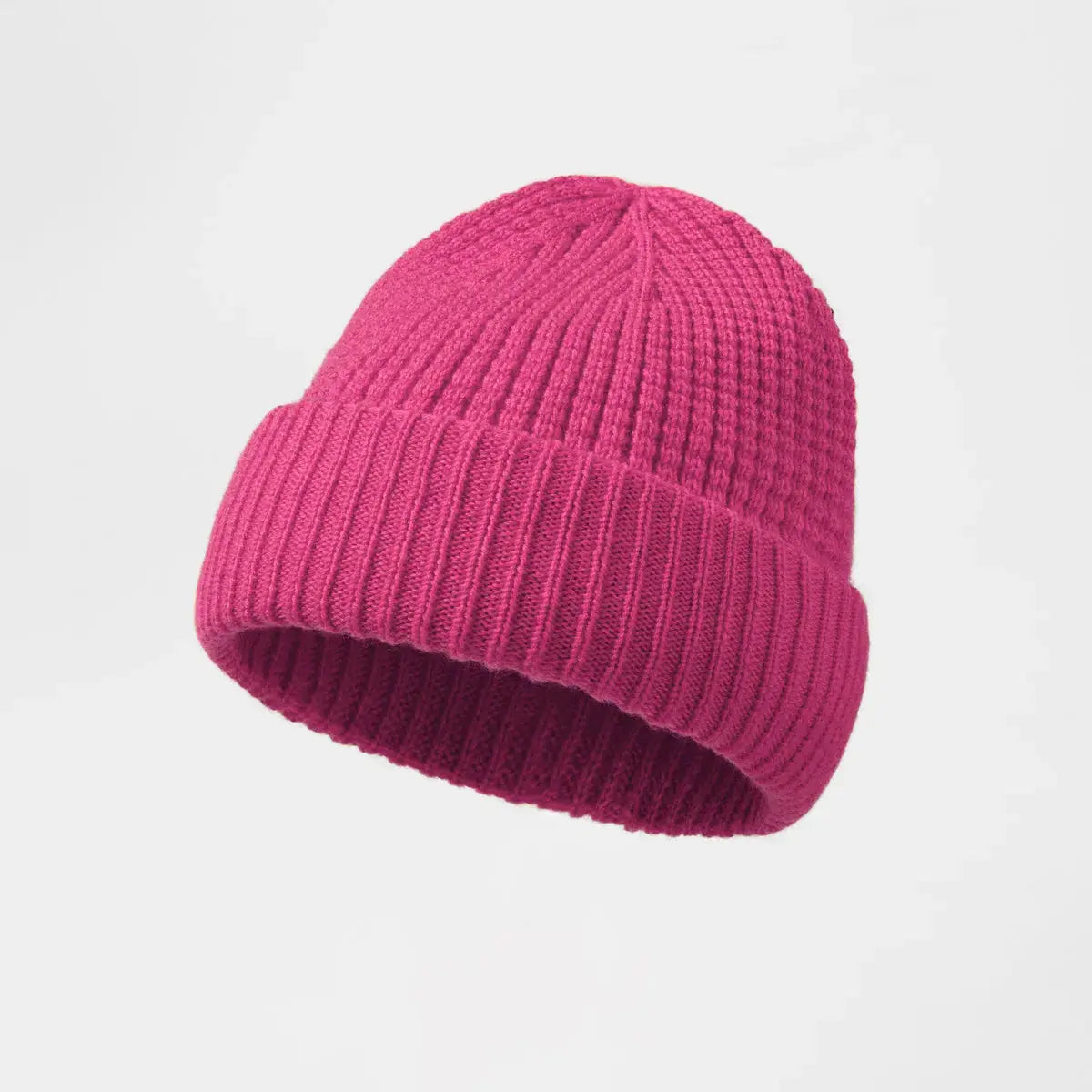 Blank Wool Waffle Knit Beanie Wholesale - 1263