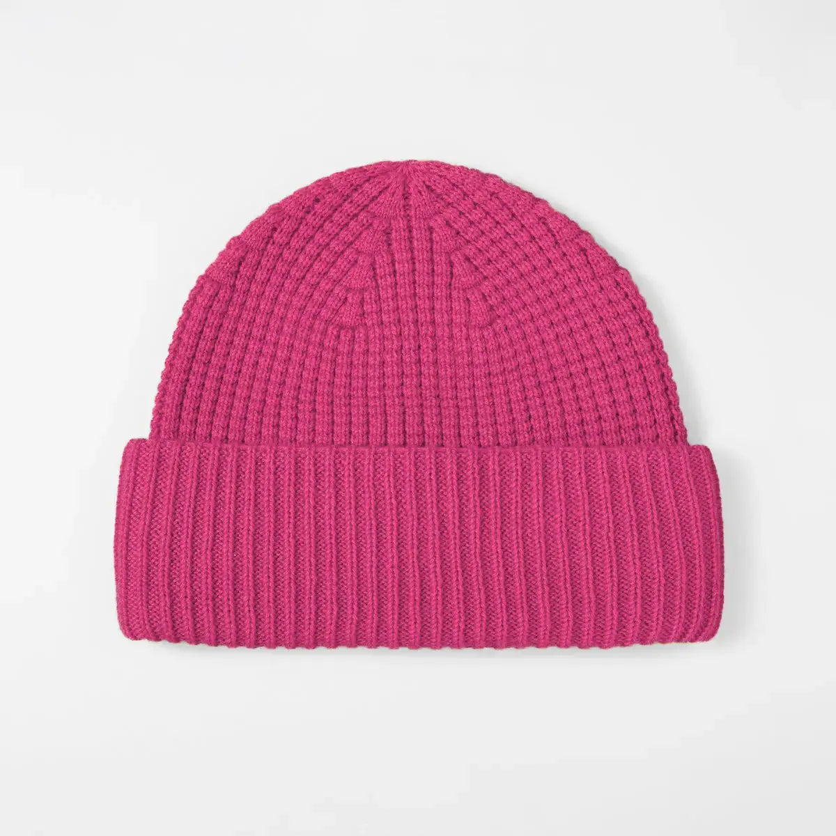 Blank Wool Waffle Knit Beanie Wholesale - 1263