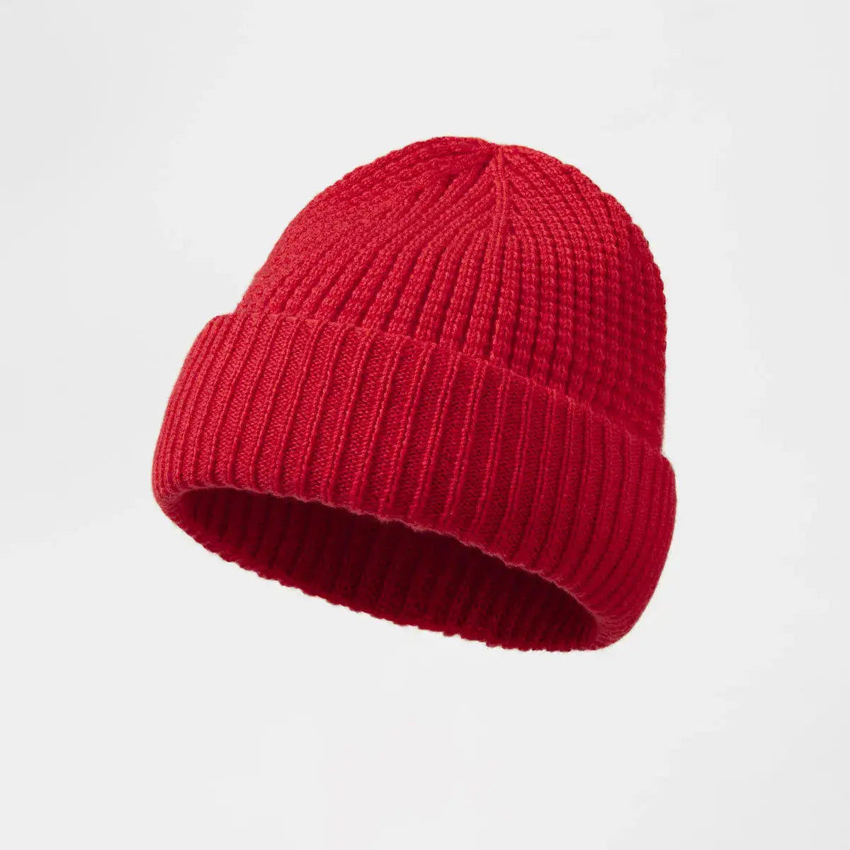 Blank Wool Waffle Knit Beanie Wholesale - 1263