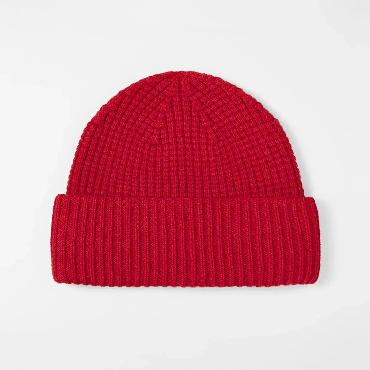 Blank Wool Waffle Knit Beanie Wholesale - 1263