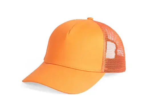 Blank 5 Panel Trucker Hats Wholesale - 7013