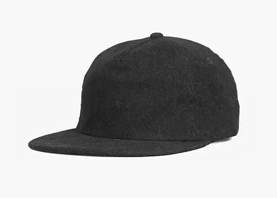 Custom 5 Panel Unstructured Corduroy Snapback Hat - 6738