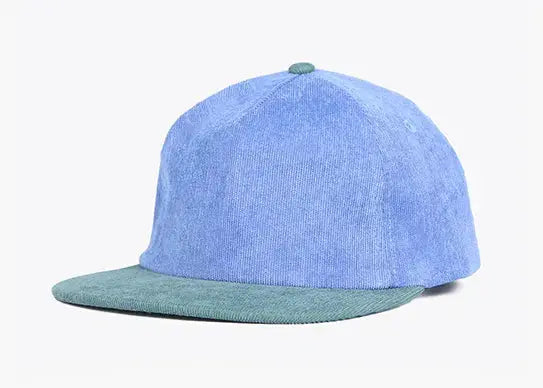 Custom 5 Panel Unstructured Corduroy Snapback Hat - 6738