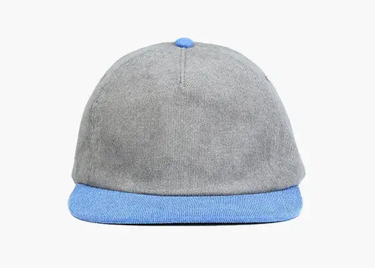 Custom 5 Panel Unstructured Corduroy Snapback Hat - 6738