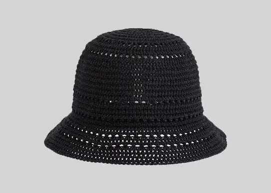 Custom Cotton Crochet Pattern Women Bucket Hats - 7049