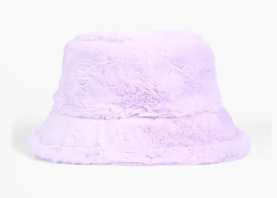 Custom Designer Fuzzy Fluffy Bucket Hats - 6736