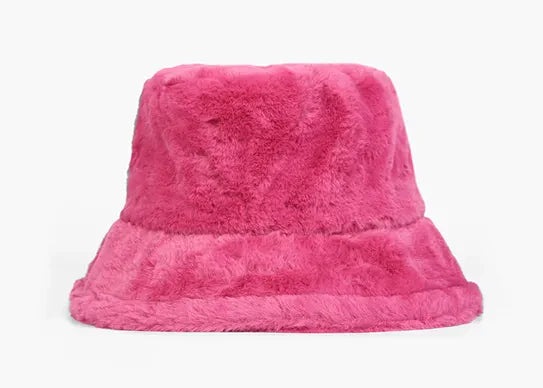 Custom Designer Fuzzy Fluffy Bucket Hats - 6736
