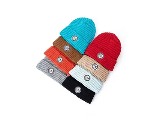 Custom Embroidered Fleece Beanie Hats Wholesale