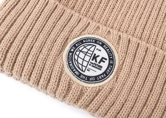 Custom Embroidered Fleece Beanie Hats Wholesale