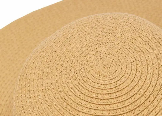 Custom Embroidered Straw Floppy Beach Hats
