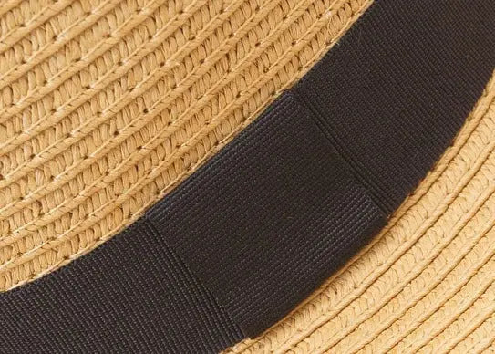 Custom Embroidered Straw Floppy Beach Hats