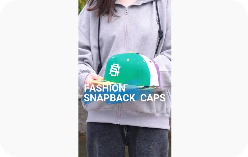 Custom Embroidered Two Tone Snapback Hats