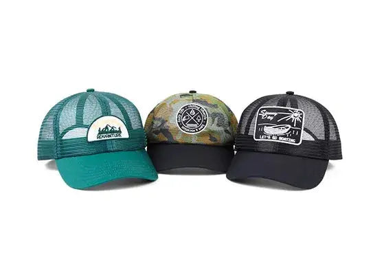 Custom Full Mesh Trucker Hats With Patch Logo