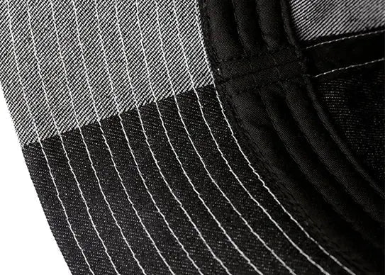 Custom Jean Denim Bucket Hats with Patch Logo