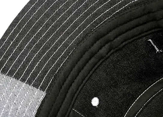 Custom Jean Denim Bucket Hats with Patch Logo
