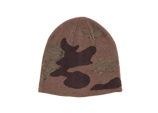 Custom Knit Camo Hunting Beanie Hats Wholesale