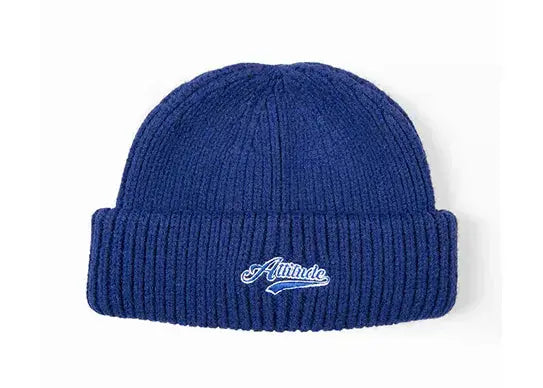 Custom Knit Short Thick Fisherman Beanies