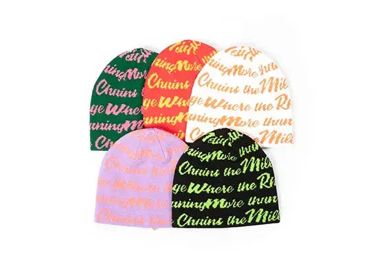 Custom Logo All Over Printed Beanie Hats