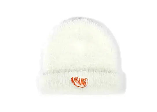 Custom Nylon Fluffy Fuzzy Beanie Hats
