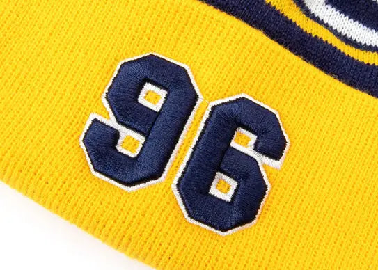 Custom Personalized Knit Beanies with Pom Pom