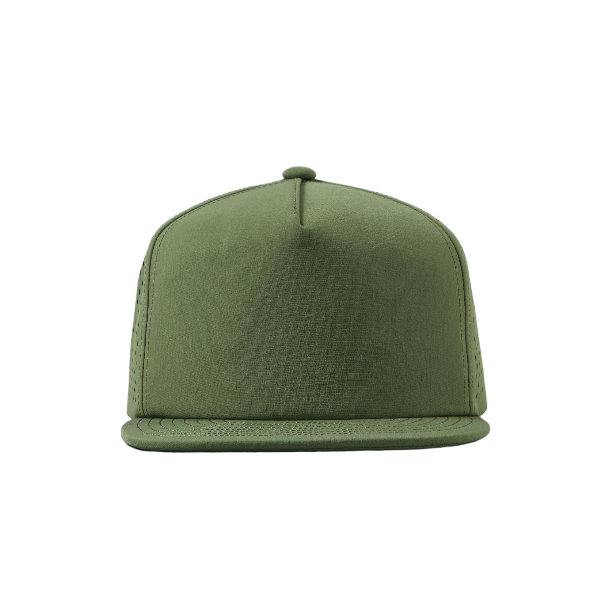 Custom Personalized 5 Panel Laser Perforated Snapback Hats - 5015