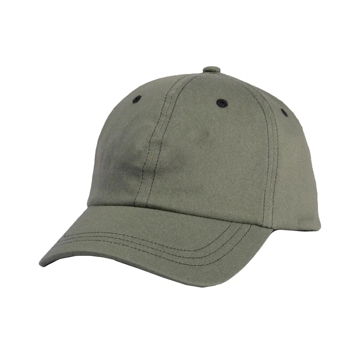 Custom Poly Denim Color Blocking Soft Crown Dad Hat - 6142