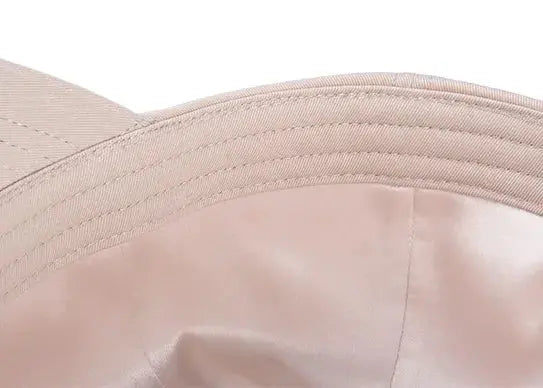 Custom Satin Lined 6 panel Baseball Caps