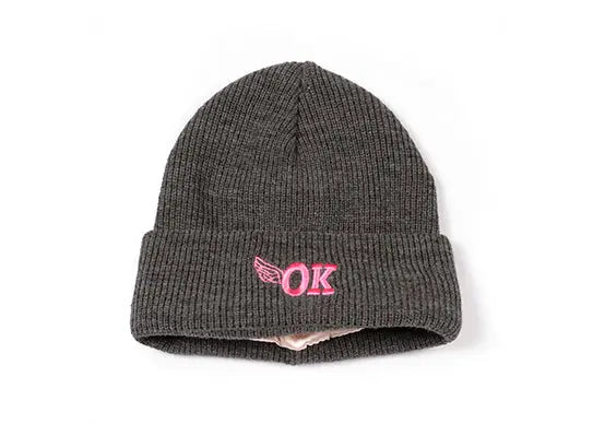 Custom Satin Lined Knitted Beanie Hats
