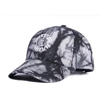 Custom Tie Dye Printed Baseball Caps - 6095